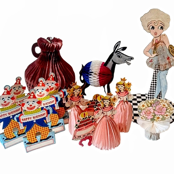 Office Vintage Decorations Party Supplies Table Settings